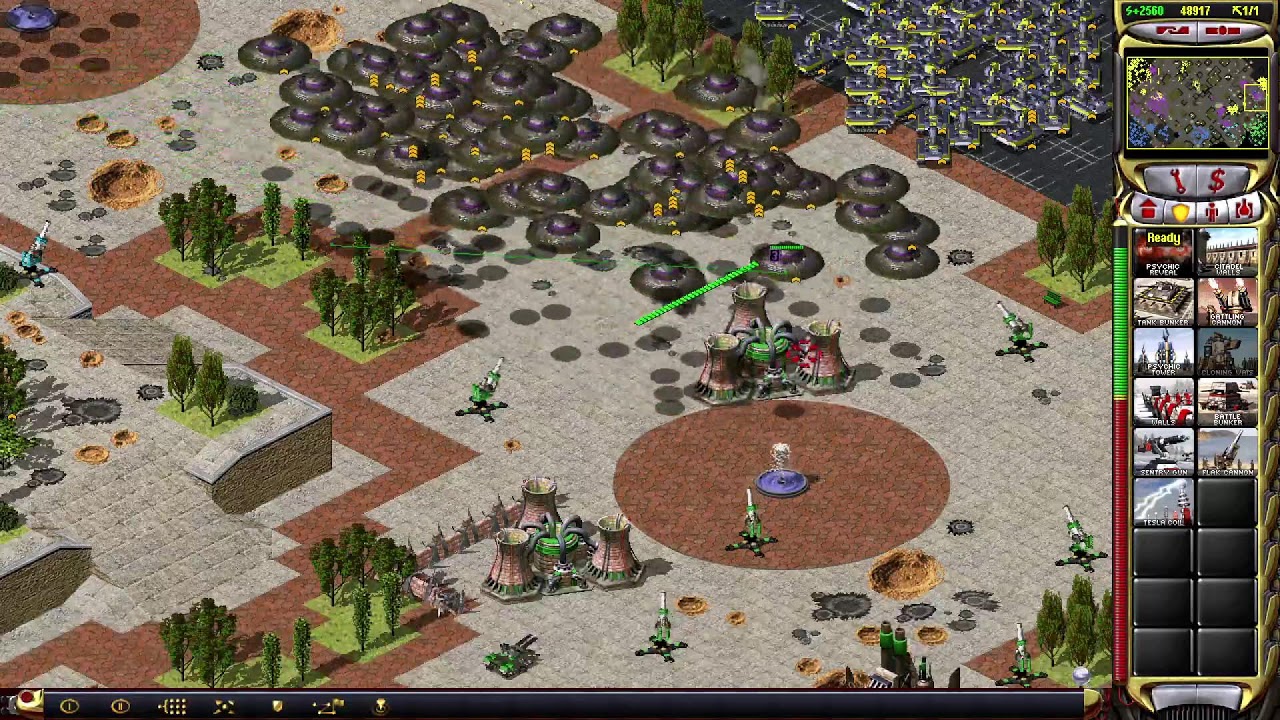 Red Alert 2 Yuri 3 Vs 5 Extreme Ai WarZome
