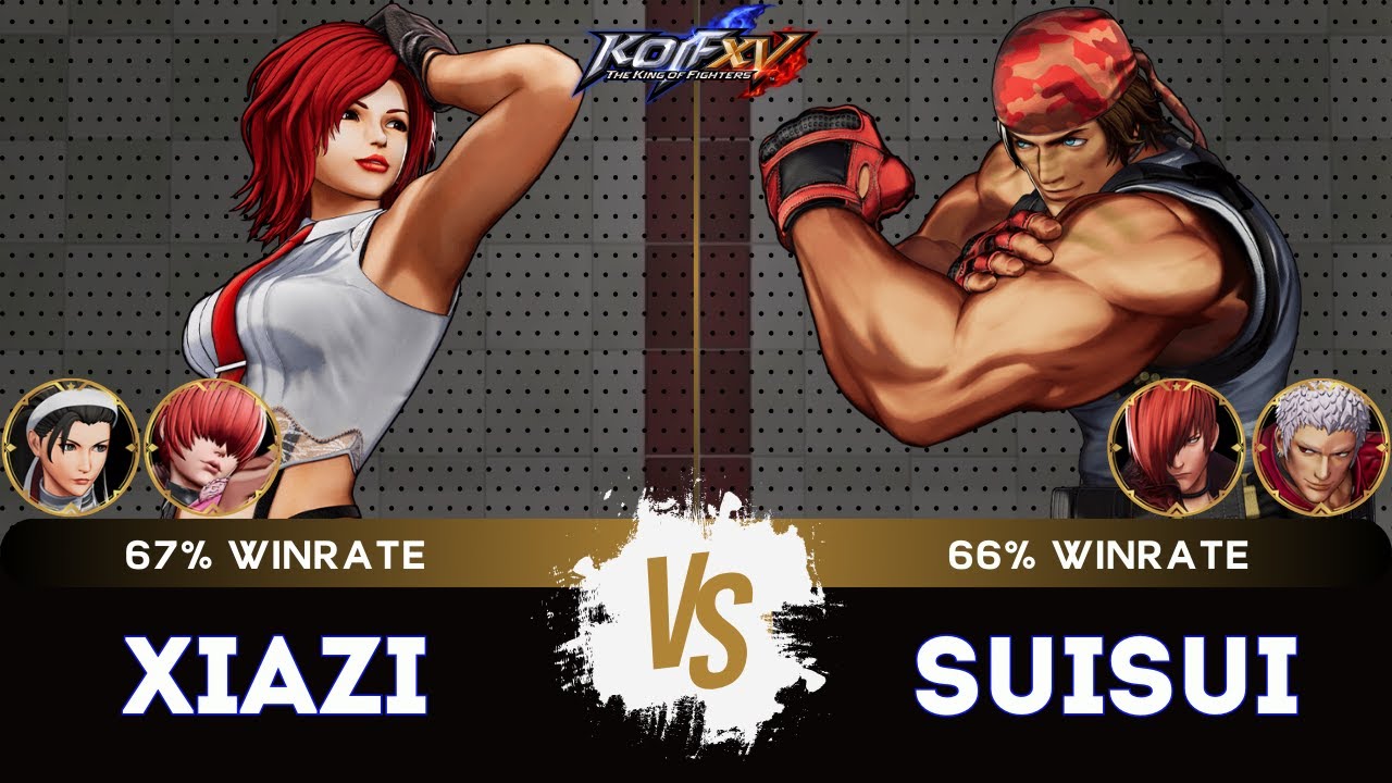 KOF XV ▰ XIAZI (Shermie/Vanessa/Chizuru) 🆚 SUISUI (Iori/Ralf/O.Yashiro) 🎞️Replay Match - 12/25
