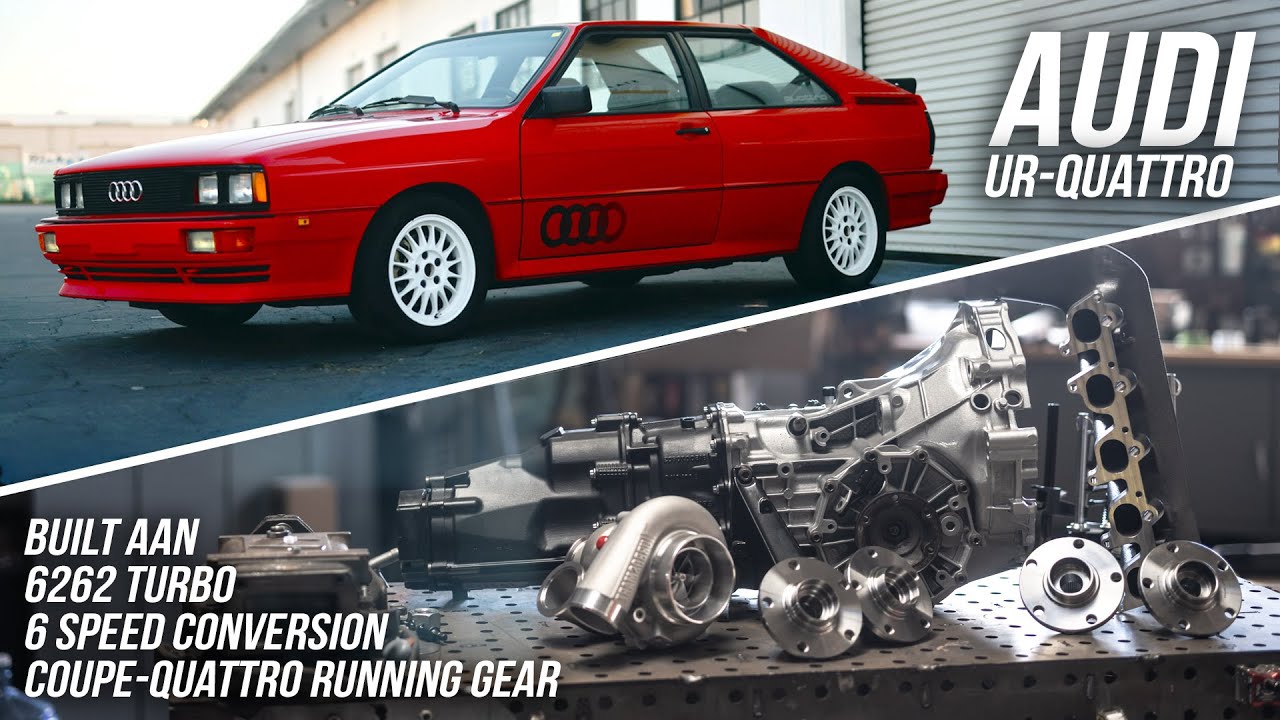 Мой Audi Quattro снова под нож // Новая коробка передач, турбина, сиденья и многое другое!