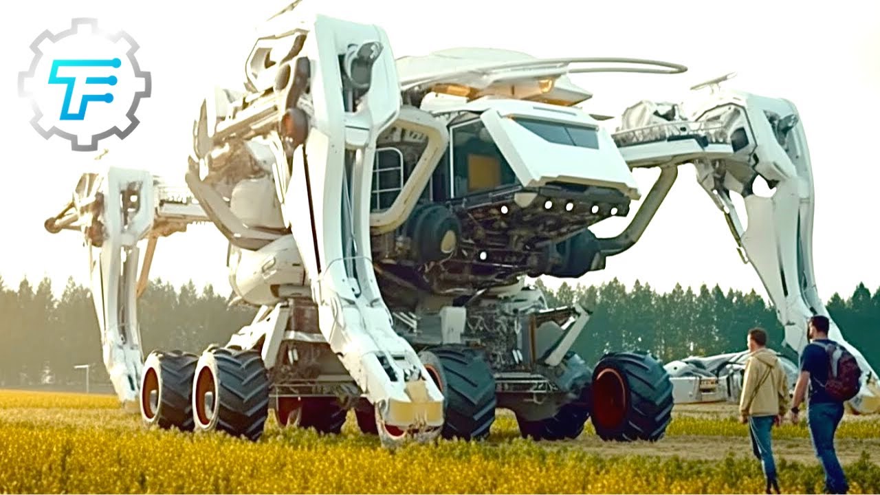 10 Amazing Futuristic Agriculture Machines That Are Next Level! (Excavators Edition)