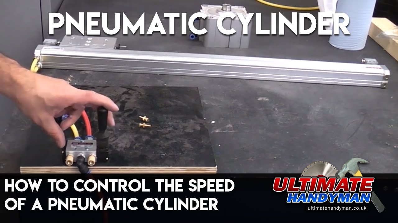 How to control the speed of a pneumatic cylinder