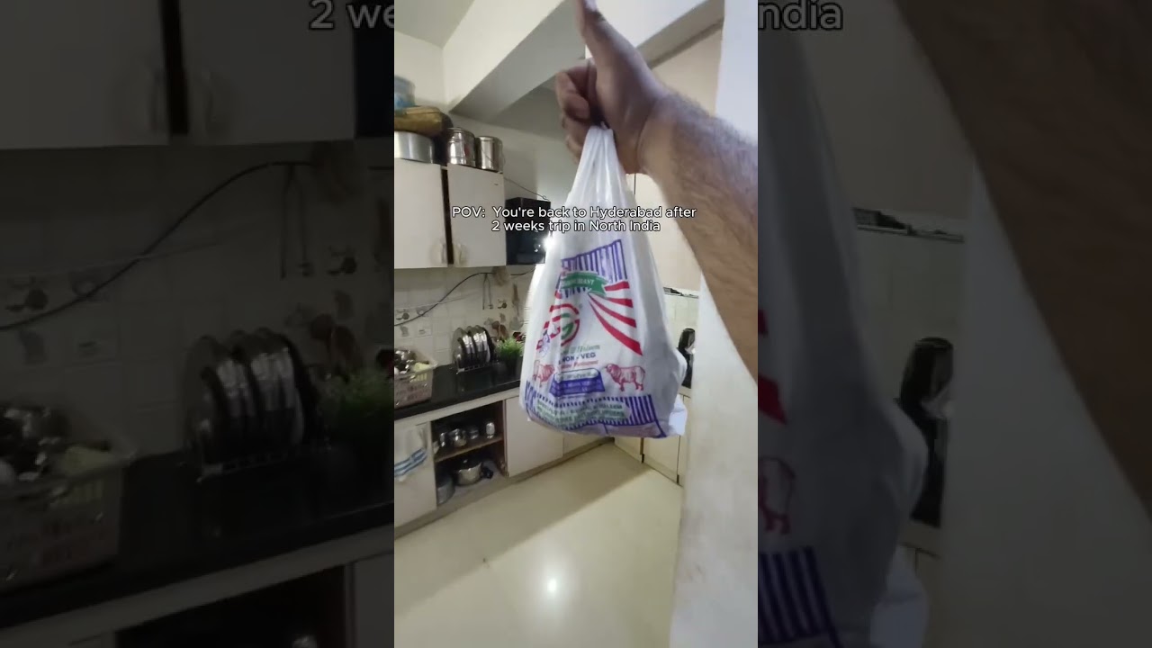 POV: You are back to Hyderabad after 2weeks trip in North India | #biryani #hyderabadi #shahghouse