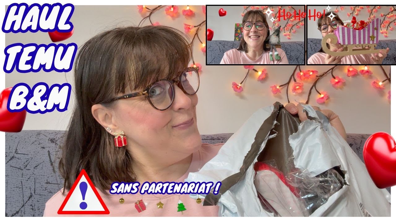 HAUL TEMU & BM/2025/HAUL TEMU SANS PARTENARIAT et B&M/DES SUPER IDEES D'ACHATS MINI PRIX
