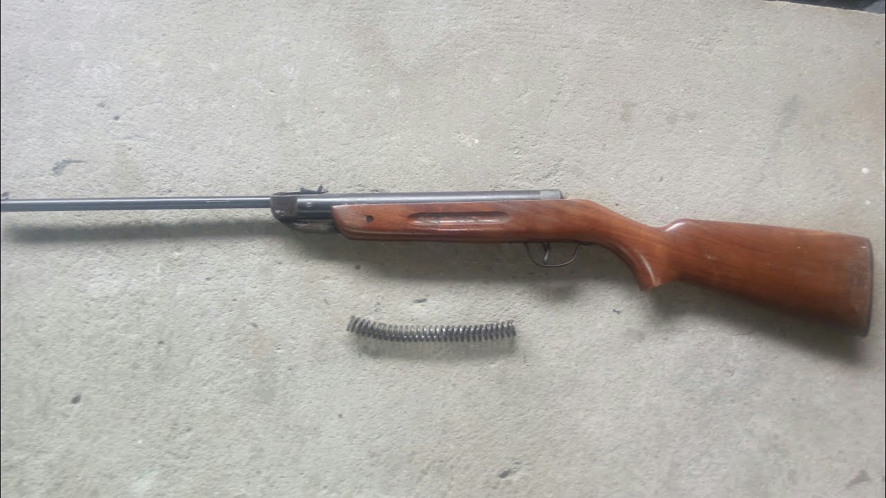 Carabina rossi dione 4.5 de 1980 reliquia.troca da mola.