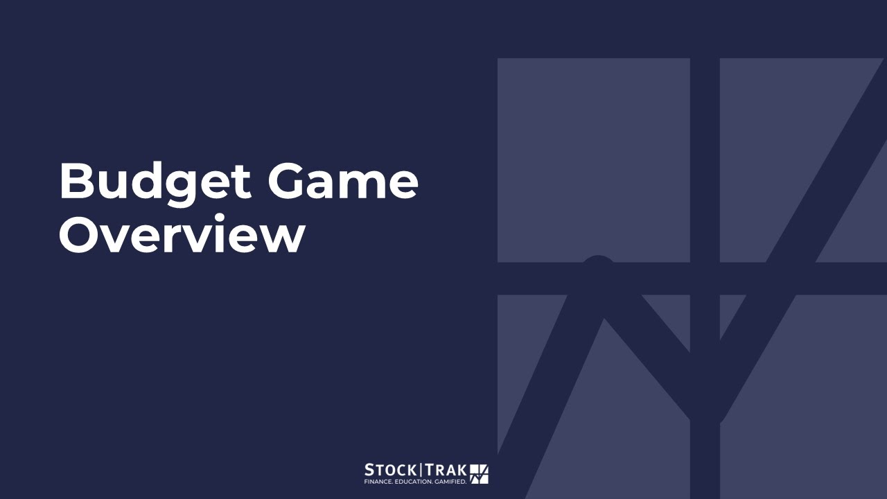 StockTrak Budget Game Tutorial: Game Overview & How to Play