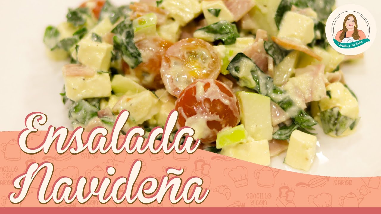 Ensalada Navideña | Receta en 10 minutos