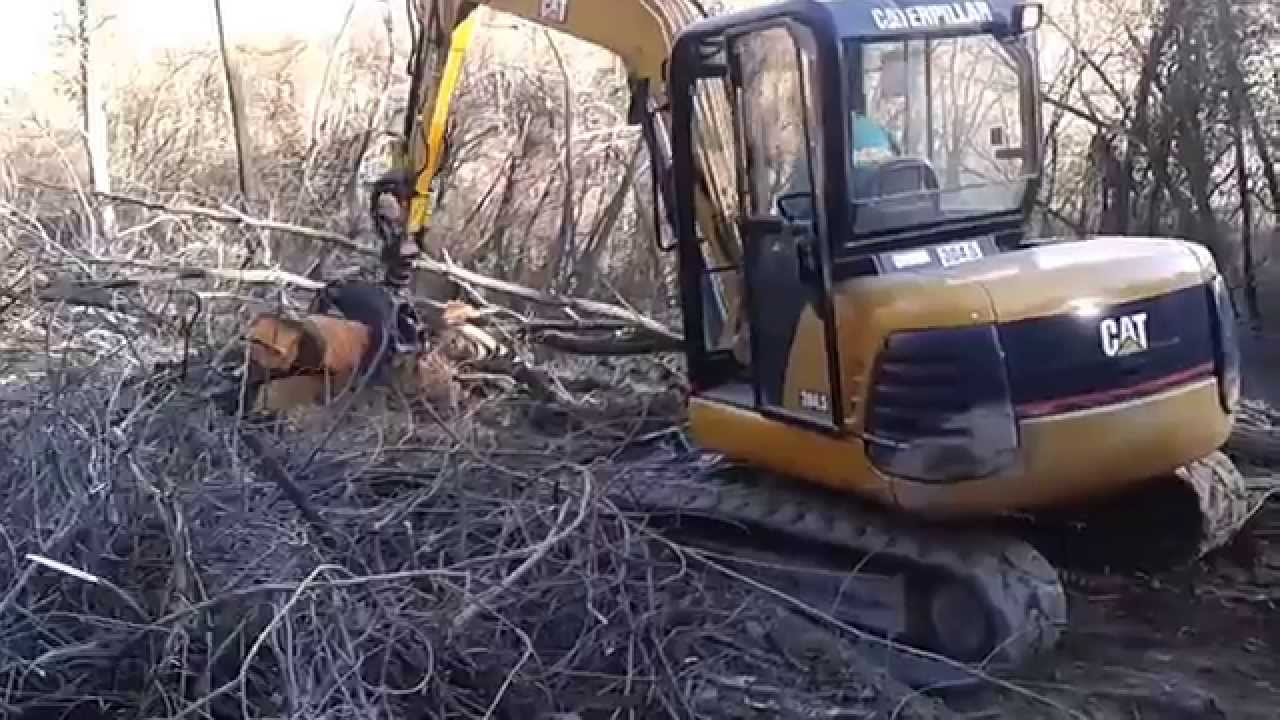 cat 304.5 pinza tronchi