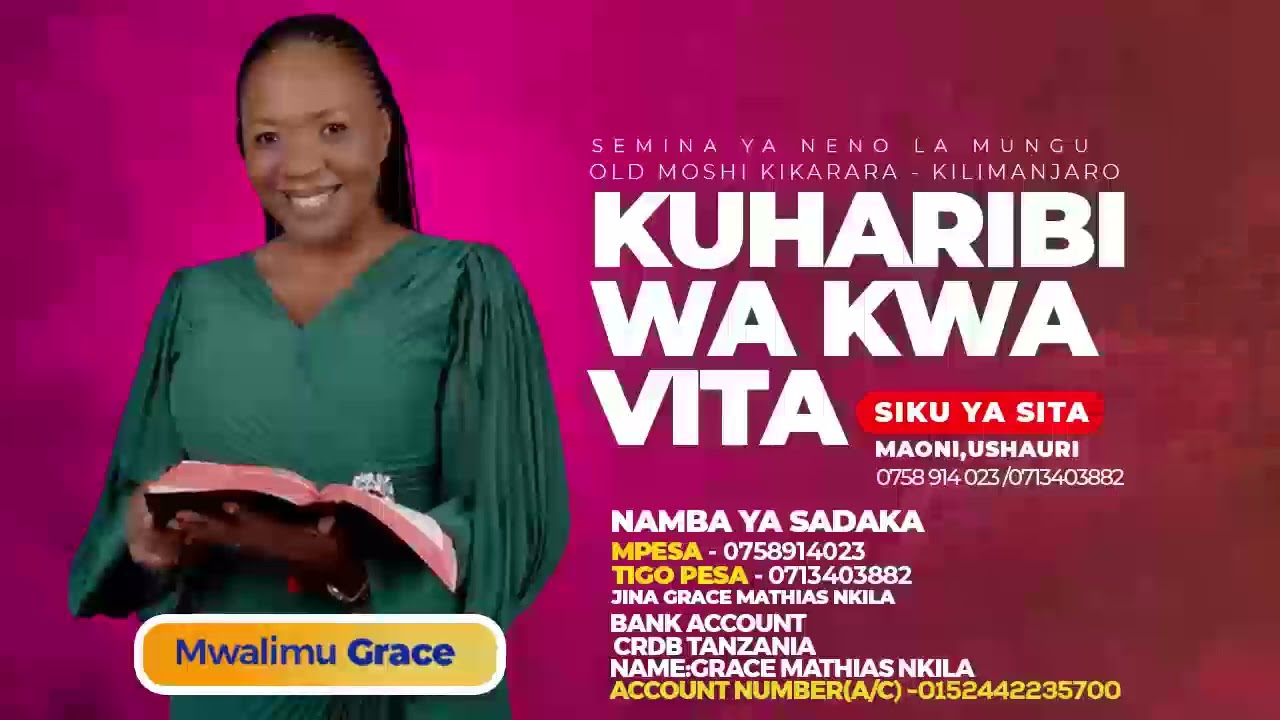KUHARIBIWA KWA VITA SEHEMU YA SITA