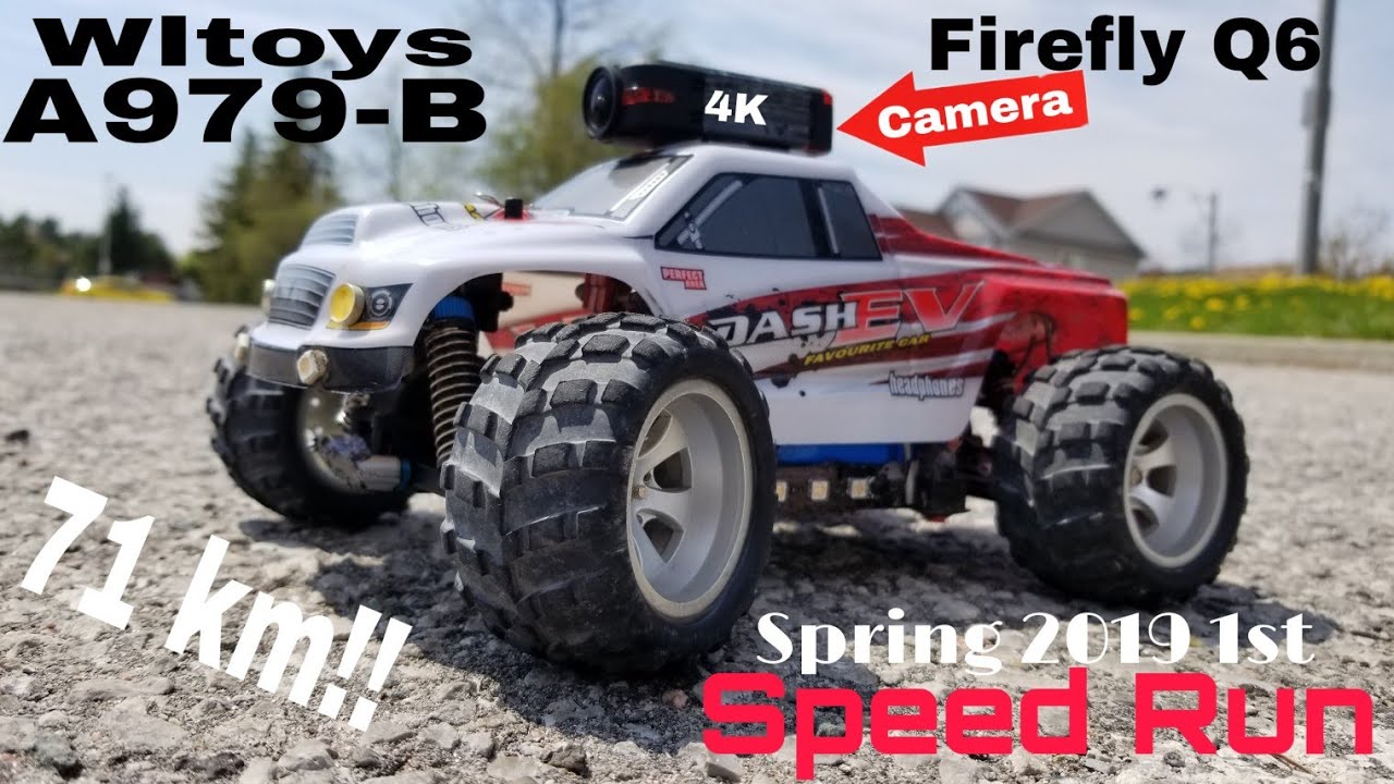 Wltoys A979-B (71km Speed Run) Firefly Q6 Camera. Spring 2019