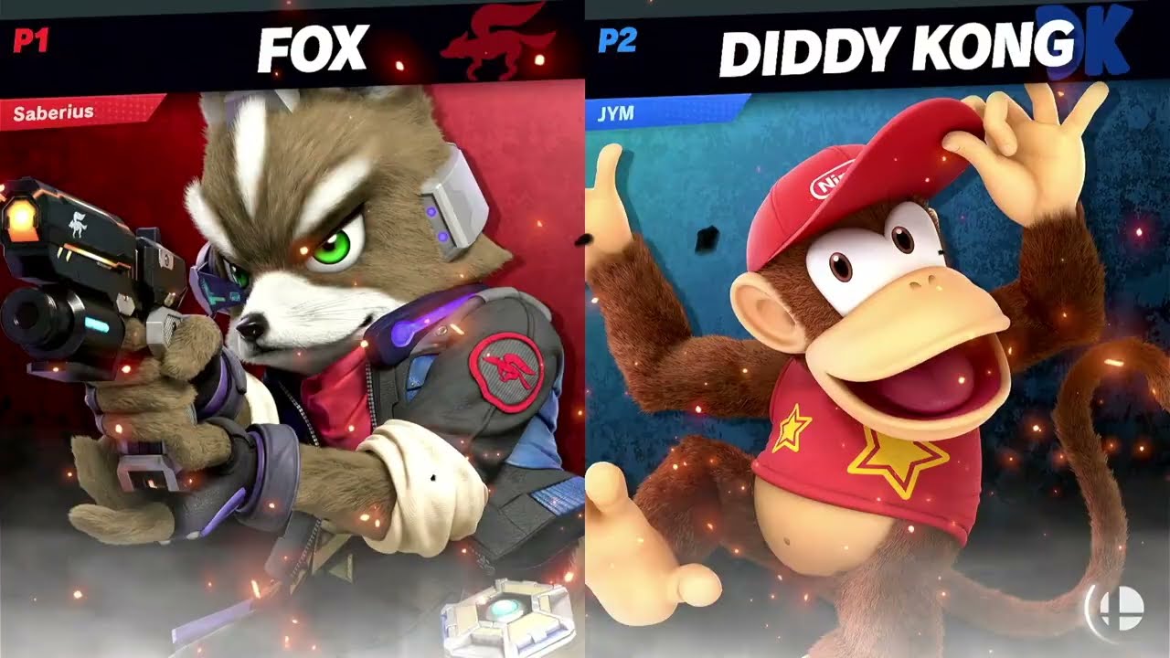 AgMa (Diddy Kong) [W] vs Saberius (Fox) [L] - Redemption Grand Finals - Blazing Battlefield #7
