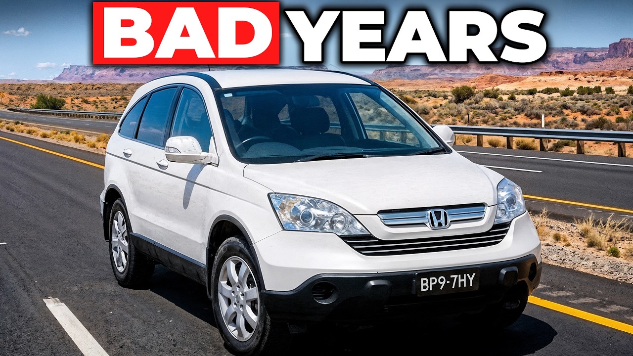 Годы выпуска Honda CR-V, которых следует избегать (лучшие и худшие годы).
