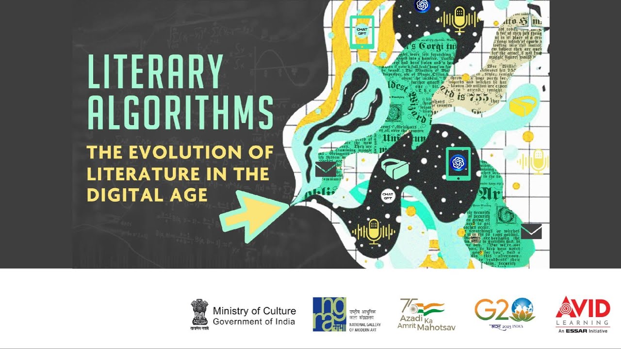 Literary Algorithms: The Evolution of Literature in the Digital Age #literature #art #digitalart