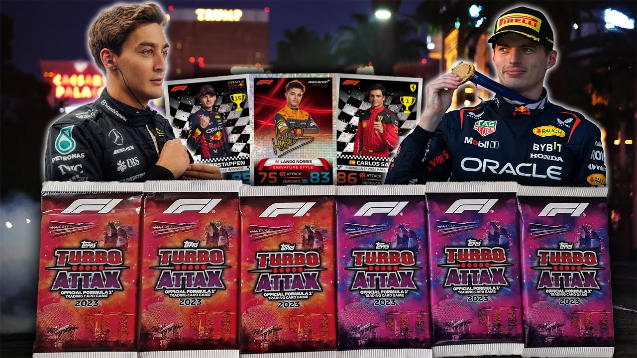 Topps Turbo Attax F1 2023 Nagydíj Szimuláció! | Las Vegas