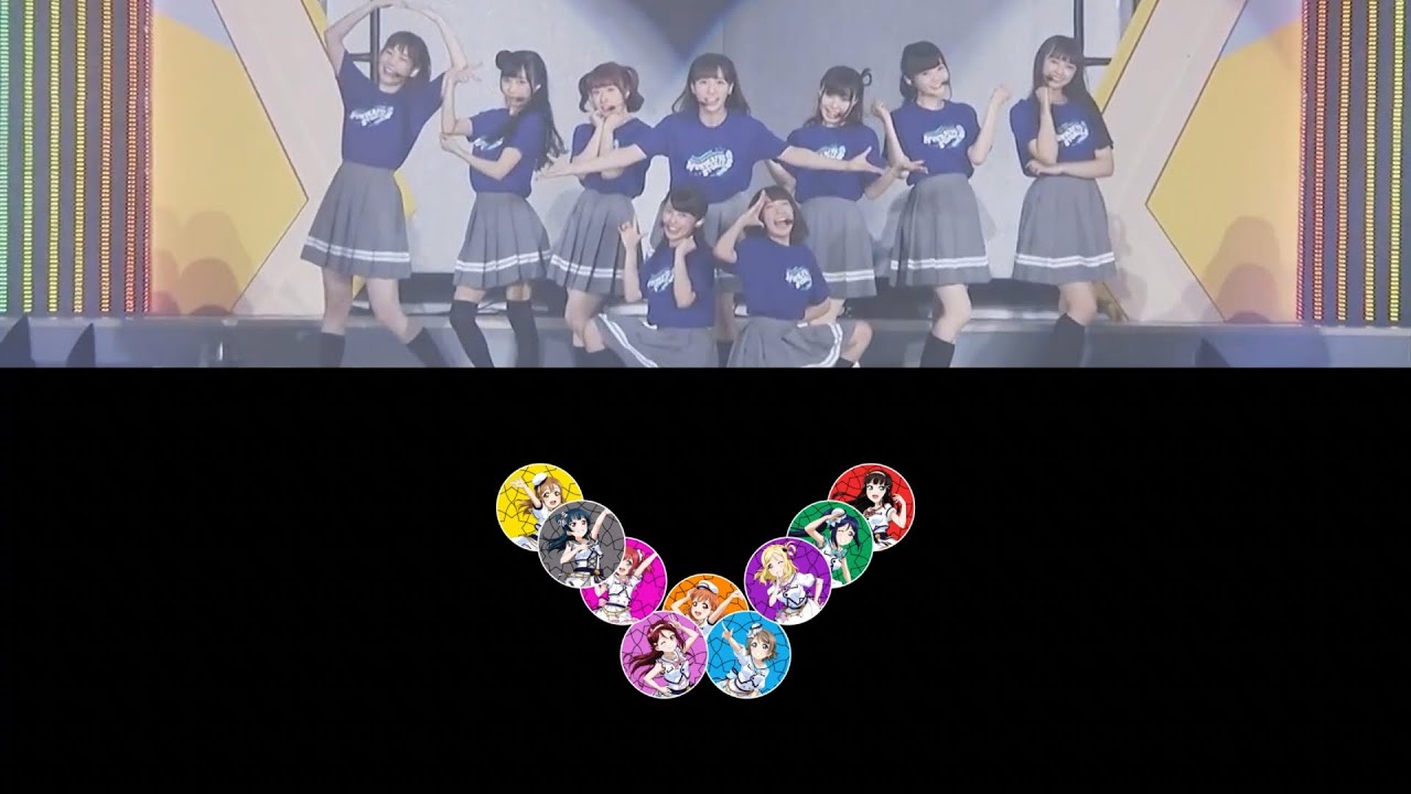 Aqours ~ WONDERFUL STORIES Dance Position