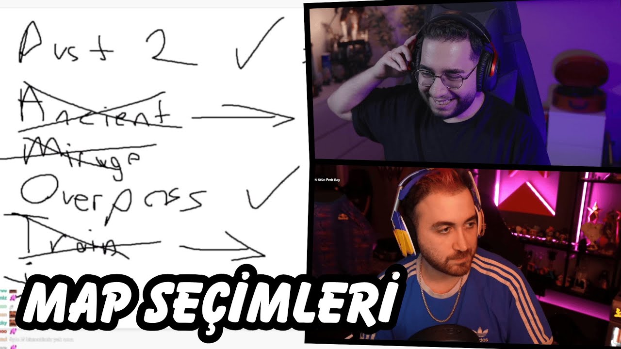 Eray - Wtcn'la Cs2 Vs &Ouml;ncesi Sohbet Map Se&ccedil;imleri