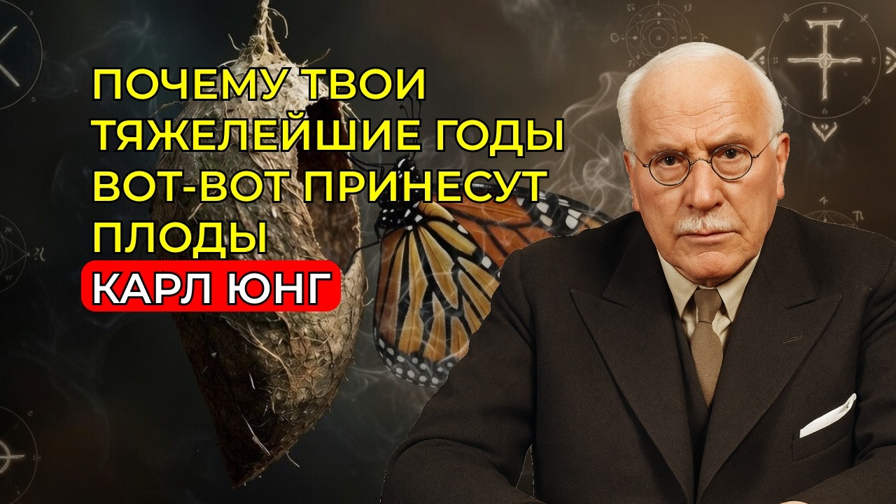 ПОЧЕМУ ТВОИ САМЫЕ ТЯЖЁЛЫЕ ГОДЫ ВОТ-ВОТ ОКУПЯТСЯ ТАК, КАК ТЫ ДАЖЕ НЕ МОЖЕШЬ СЕБЕ ПРЕДСТАВИТЬ КАРЛ ЮНГ