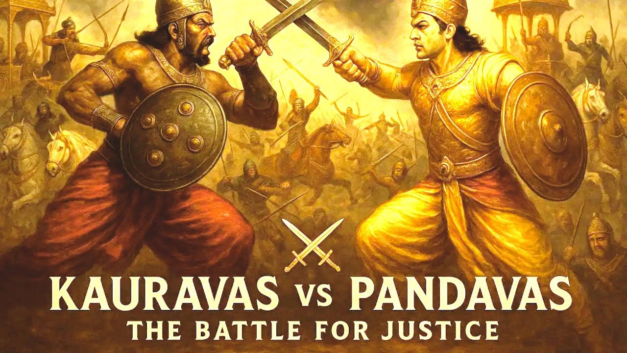Kauravas vs Pandavas: The Battle for Justice ⚔️