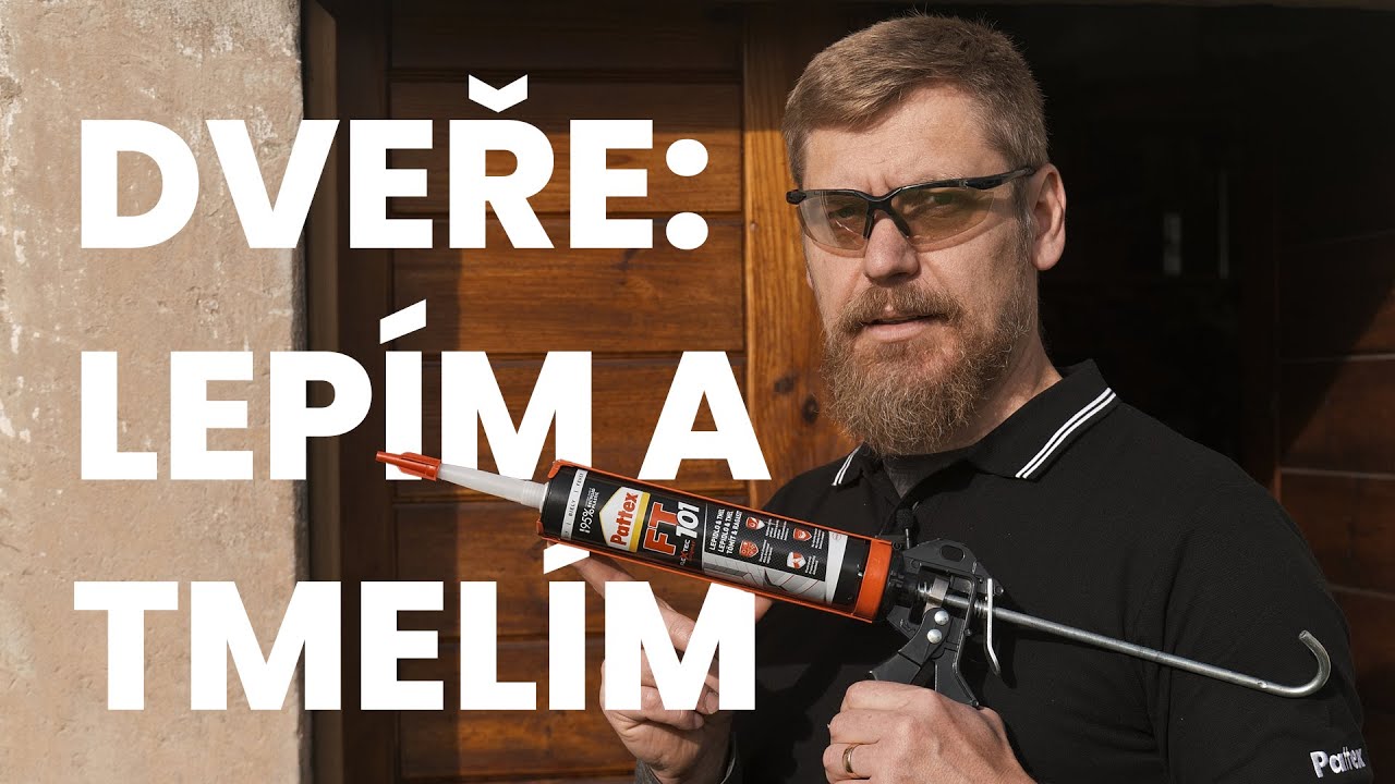 Jak jsem si utěsnil dveře do dílny s lepidlem a tmelem v jednom Pattex FT 101