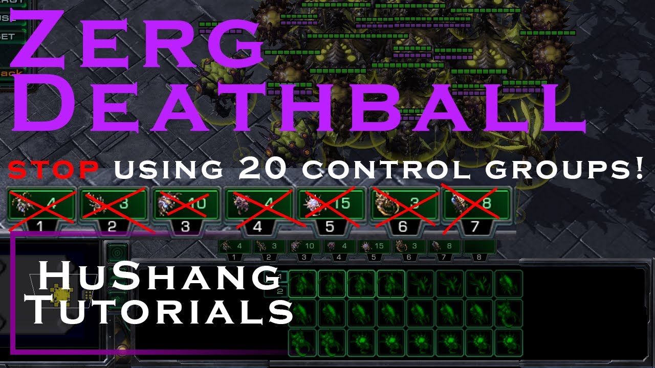 Starcraft 2: Master Broodlord Infestor Control [micro + control groups & more]