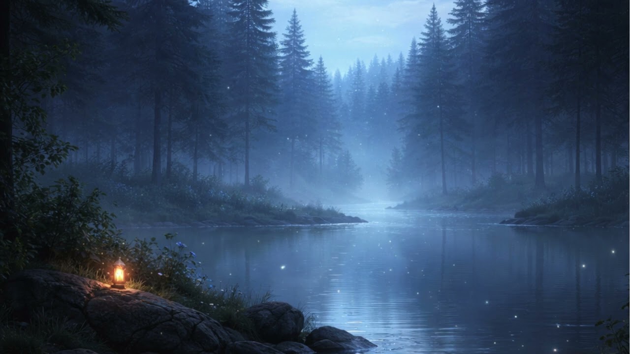 Dreamy Ambient Trance 🌌 Relaxing Night Journey with Nature Sounds