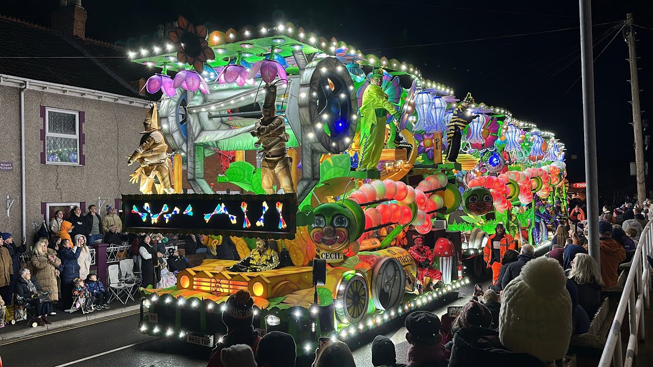 Marketeers Carnival Club 2025 - THE MAGIC GARDEN - Bridgwater Carnival 2025