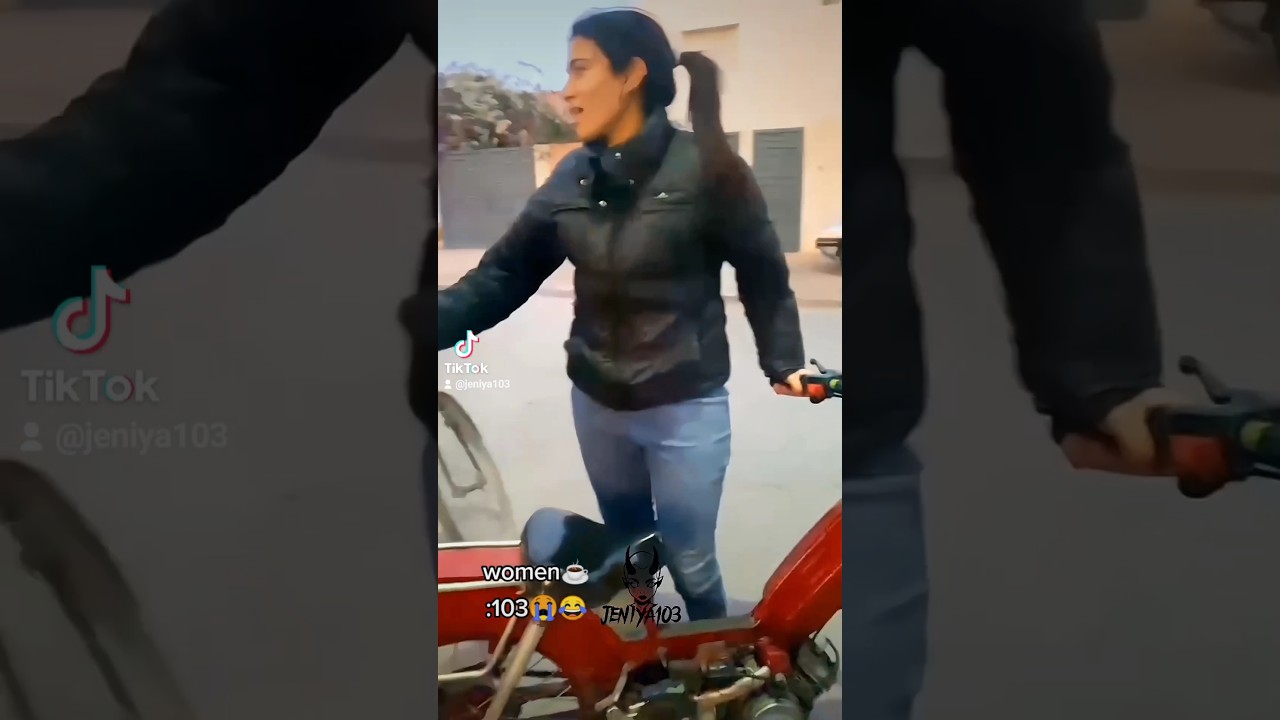 103 Polini 😂 women☕ #103peugeot #morocco 🇲🇦 #jeniya103 #mobylette #motorcycle 2023