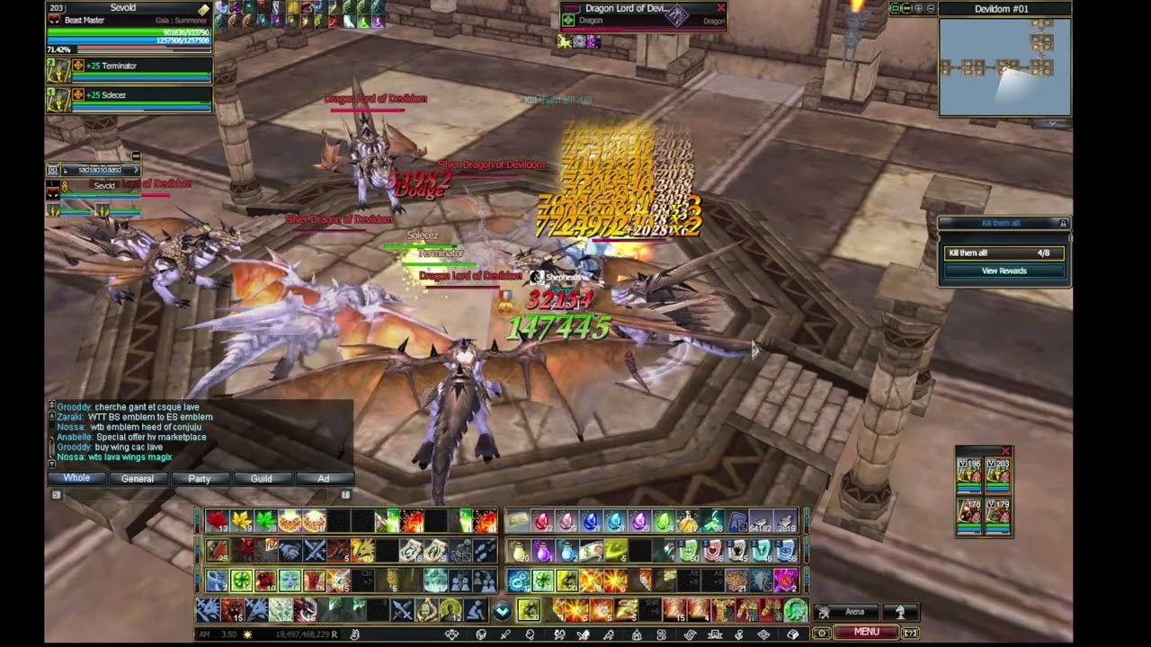 Rappelz gambit beast master solo devildom 6