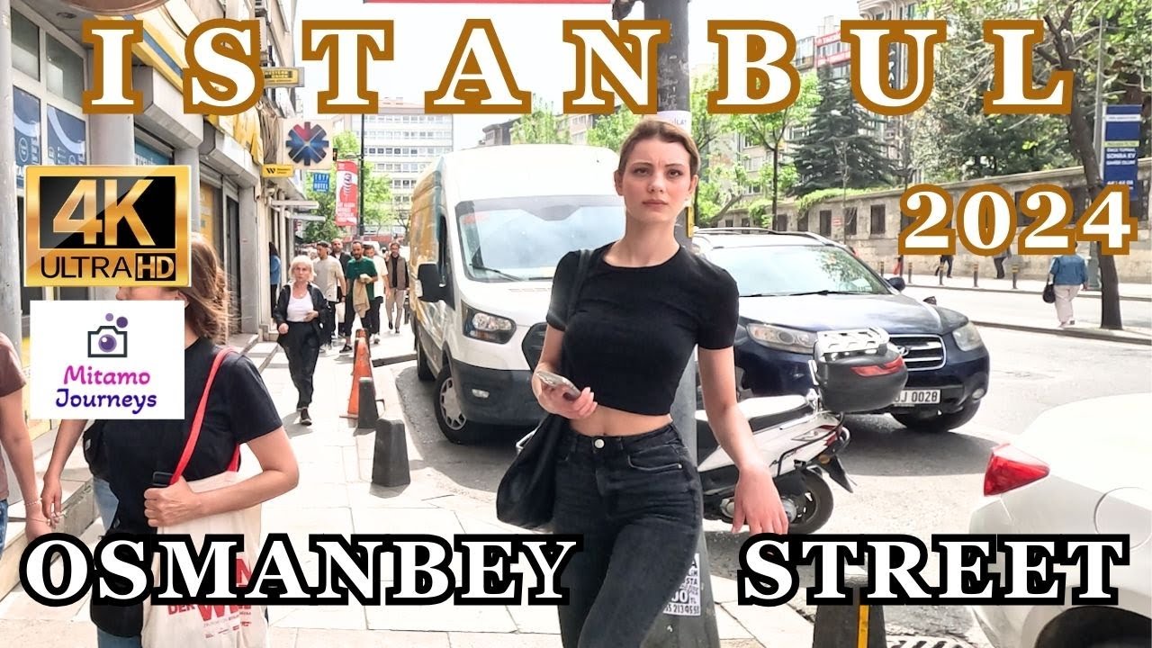 WALKING IN ISTANBUL STREETS ON APRIL 17TH 2024 | CEVAHIR SHOPPING MALL TO OSMANBEY STREET | UHD 4K