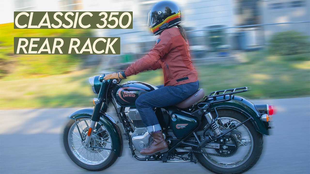 Hitchcocks Rear Rack Install - Royal Enfield Classic 350