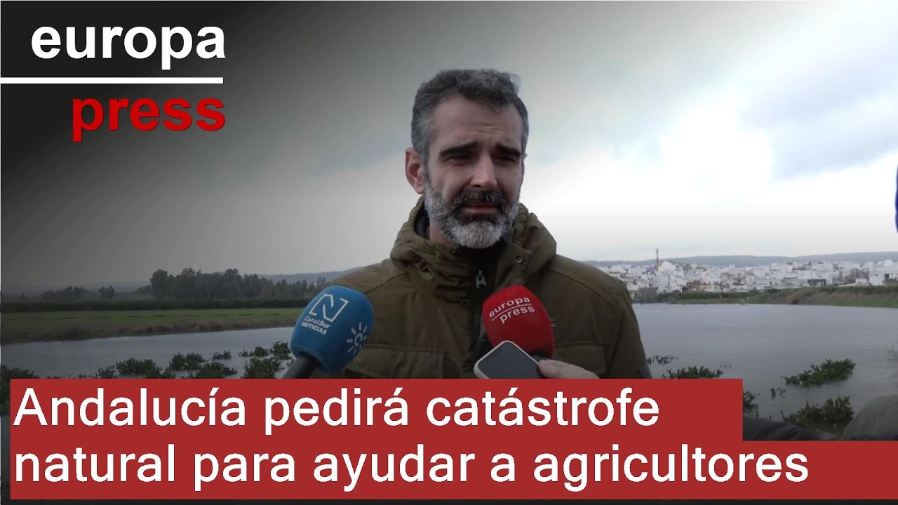Andalucía solicitará la declaración de catástrofe natural para prestar atención a agricultores