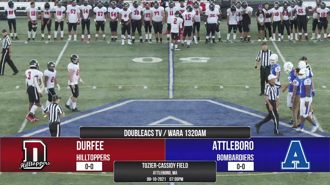 Football: Durfee vs Attleboro 09-10-2021