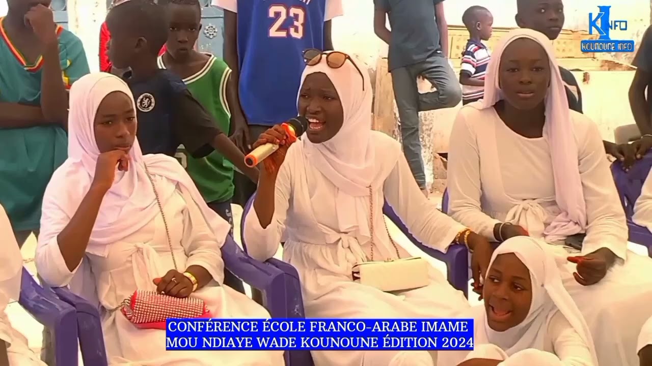 École Franco-arabe imame mou Ndiaye wade kounoune conférence 2024 partir 01