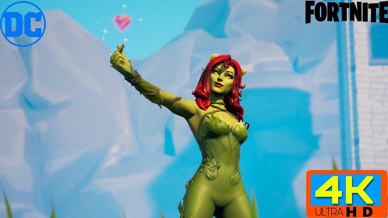 Poison Ivy Gameplay | Fortnite