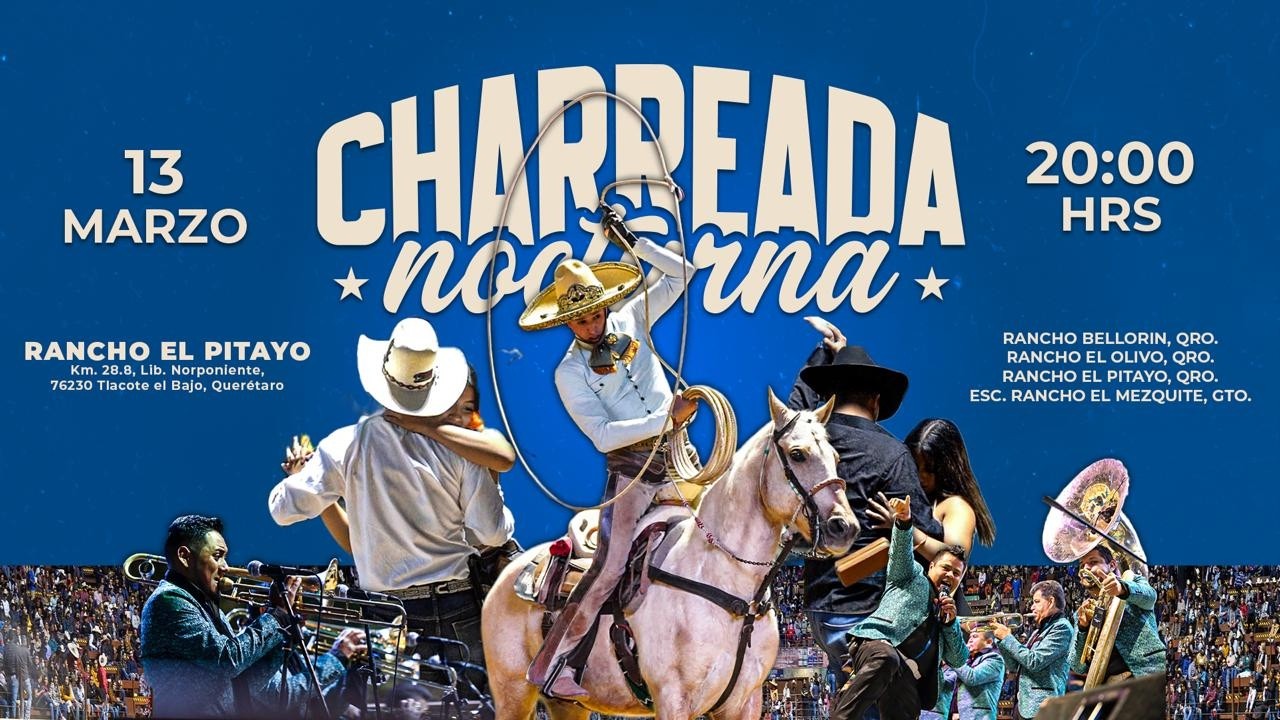 Charreada Nocturna Baile 🔥🇲🇽💃🏽🕺🏽