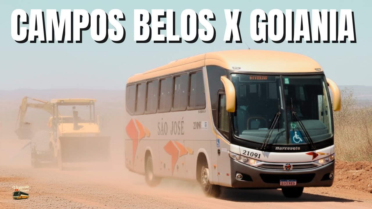 Viajando de Campos Belos para Goiania pela estrada de terra!