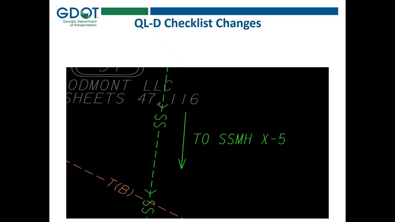 2025 GDOT SUE Consultant Checklist Training