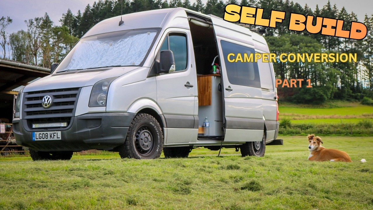 Self Build VW Crafter Campervan Conversion Timelapse - Part 1