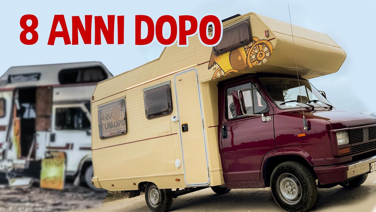 8 anni fa ho distrutto tutto. Oggi questo è il mio camper.