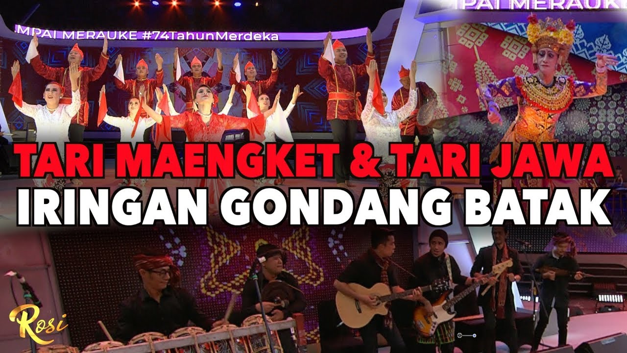 Tari Maengket dan Tari Jawa Iringan Gondang Batak | Dari Sabang Sampai Merauke - ROSI (4)