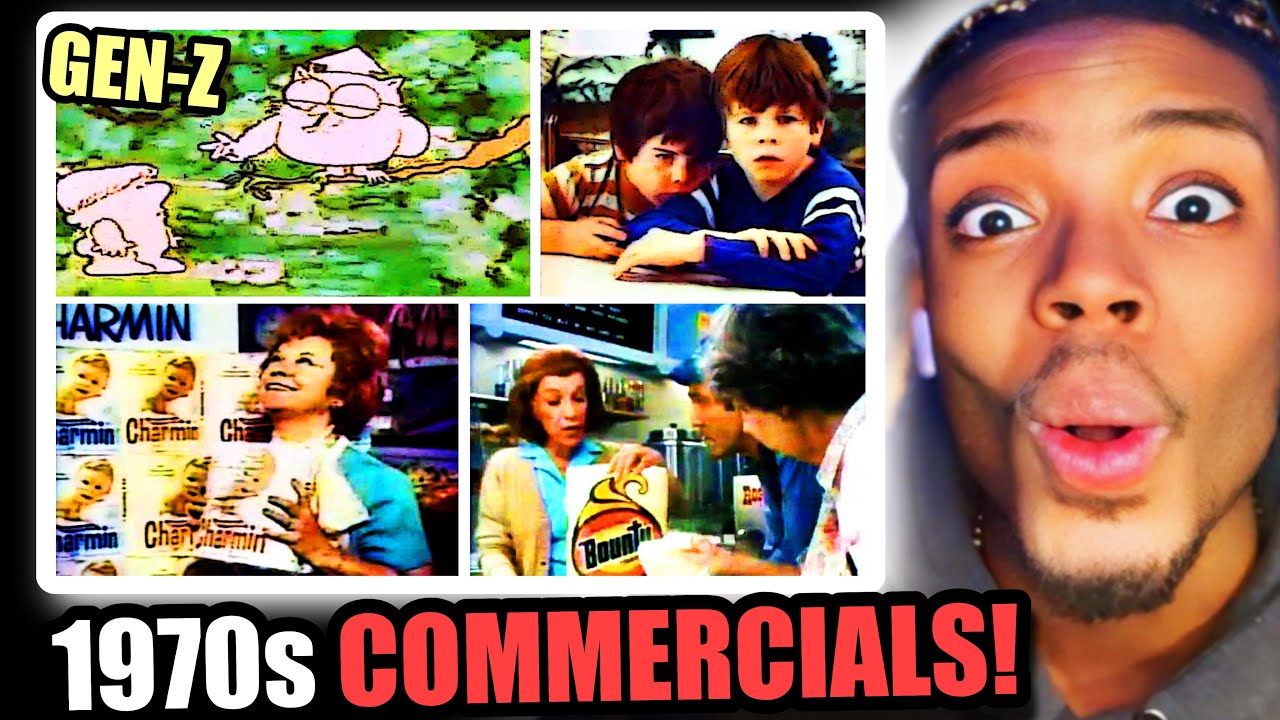 GEN Z Kid Watches POPULAR 1970s COMMERCIALS For The First Time