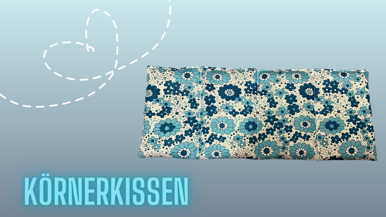 Körnerkissen, Wärmekissen, Traubenkernkissen nähen