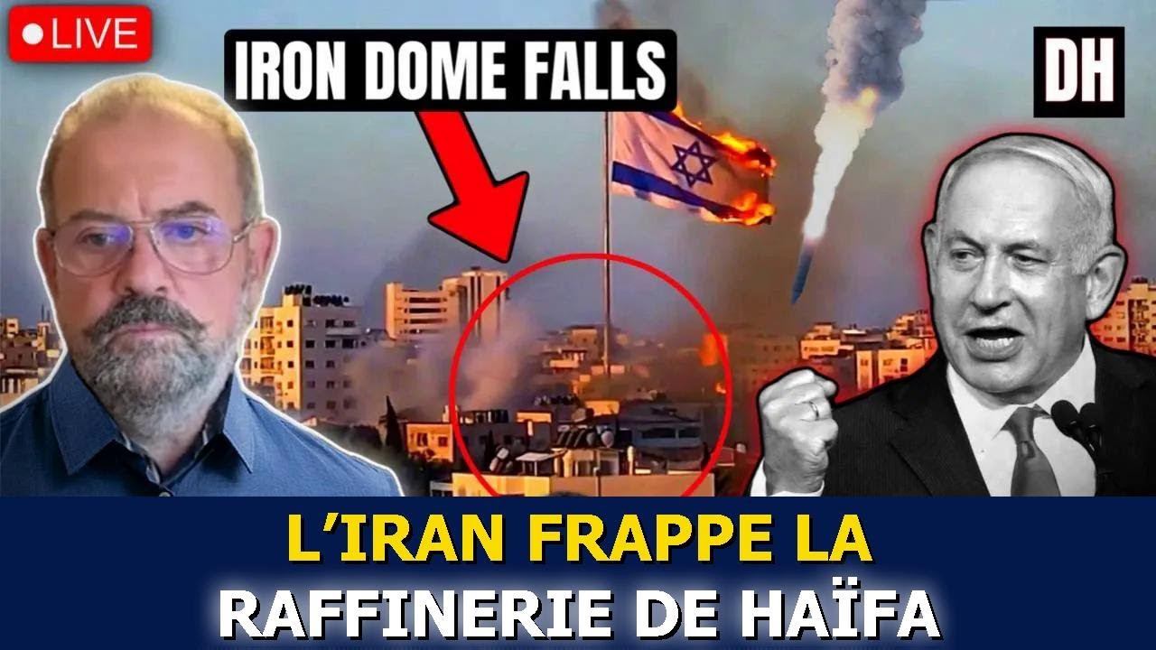 Les missiles iraniens frappent Haïfa et Tel-Aviv, Trump prêt pour la guerre au sol ?