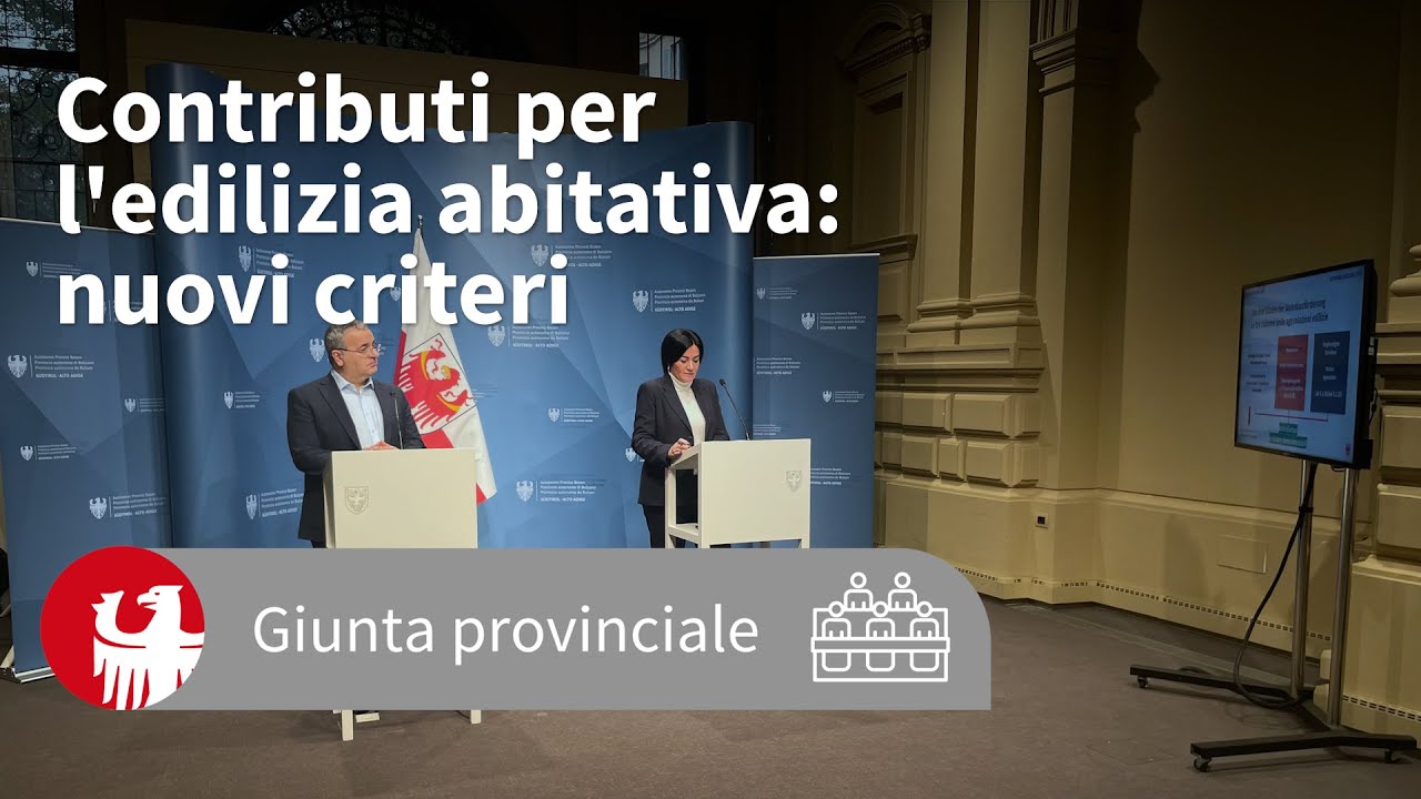 Contributi edilizia abitativa: nuovi criteri dal 1. febbraio