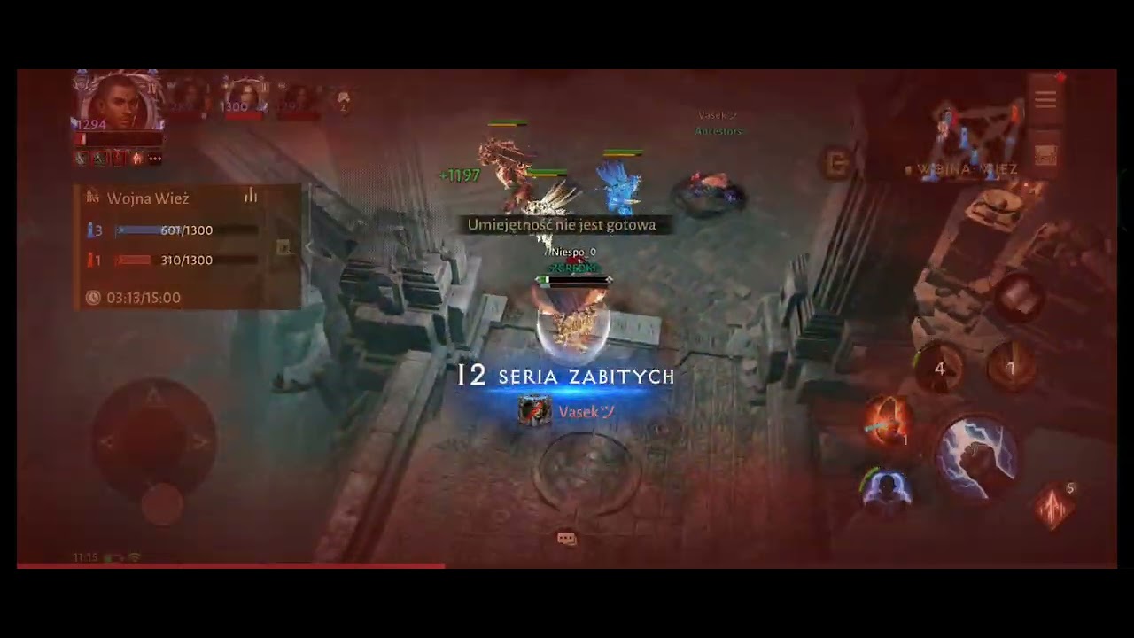 Monk i10 MA po zmianie wojna wież 