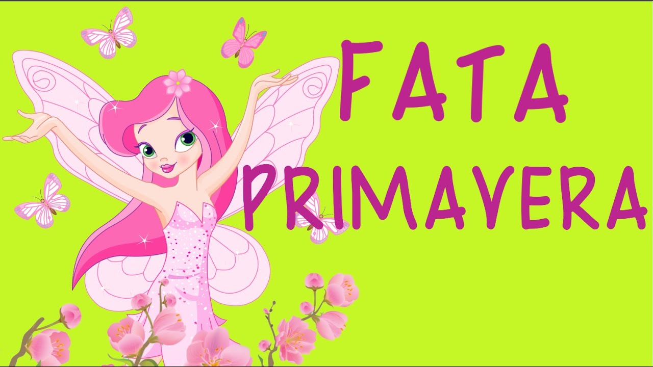 FATA PRIMAVERA-canzone di primavera- Link con testo e attività-