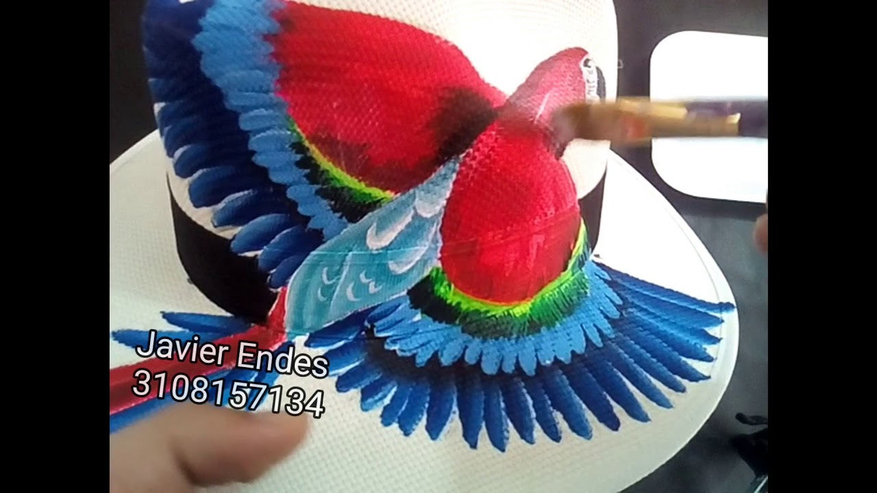 2 formas  de aplicar  Sellador a SOMBREROS PINTADOS A MANO