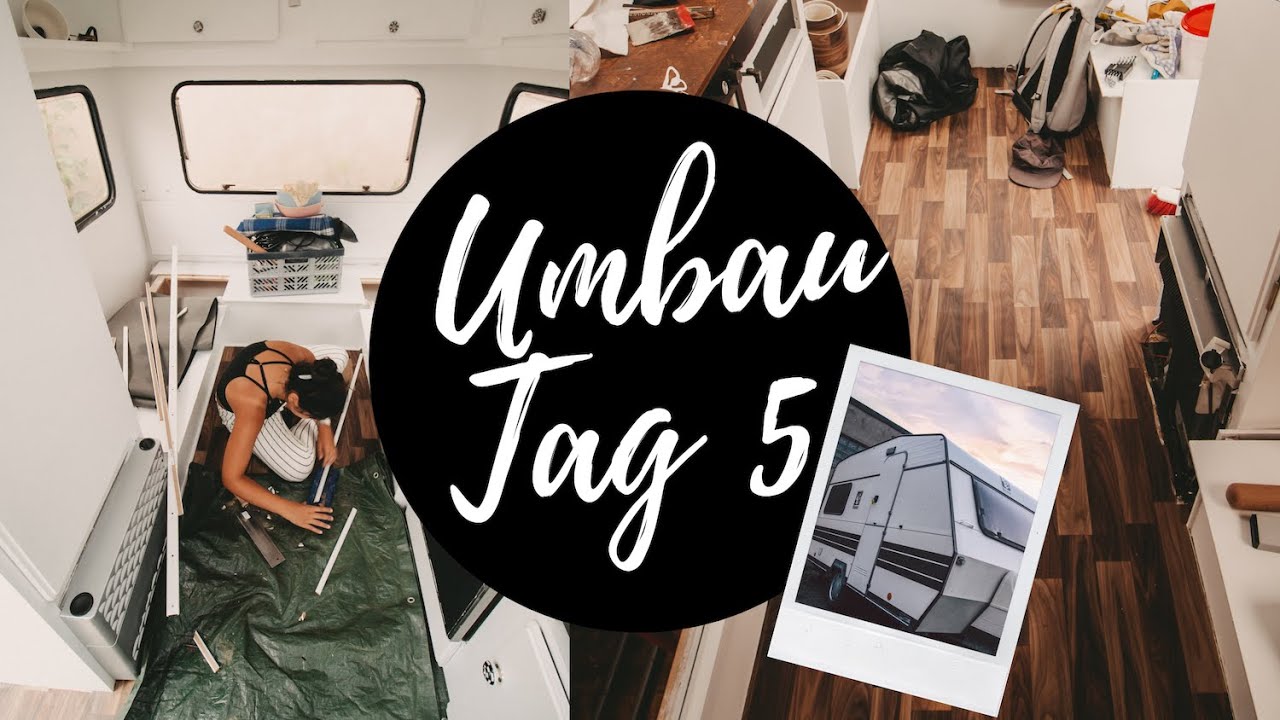PVC im Wohnwagen?  | Wohnwagen Umbau  Tag 5