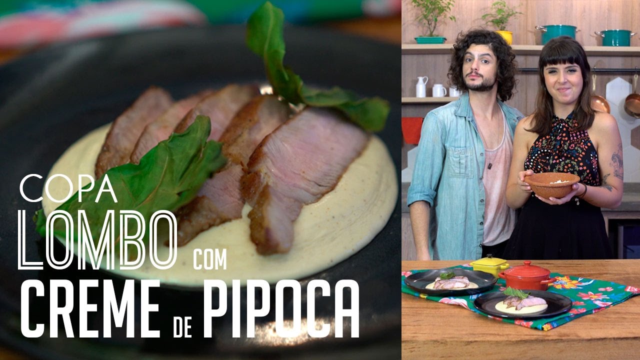 Copa Lombo com Creme de Pipoca | PRATO DO DIA até 10 REAIS