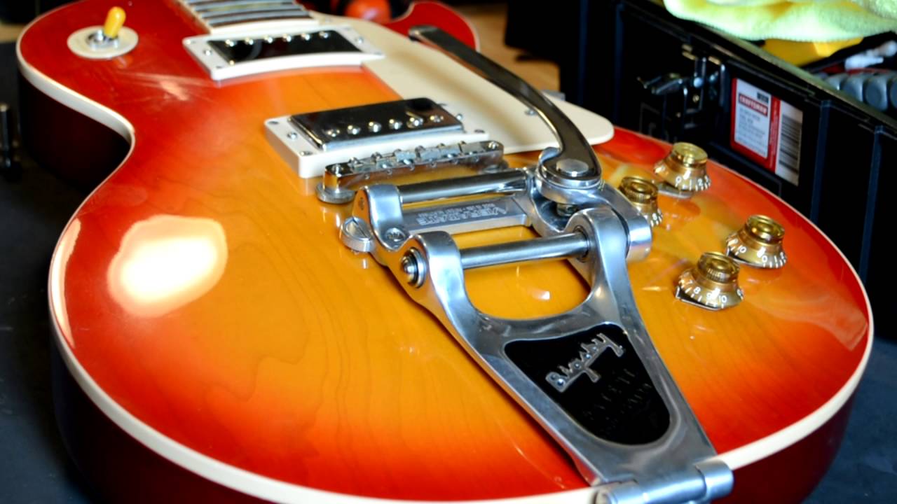 TBCS4E8: Gibson Les Paul Gets a Bigsby B7/Vibramate Installed/Demoed!