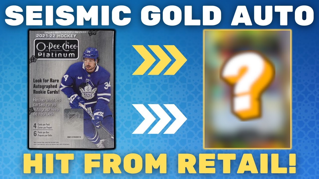 SEISMIC GOLD ROOKIE AUTO from Retail?!?!?